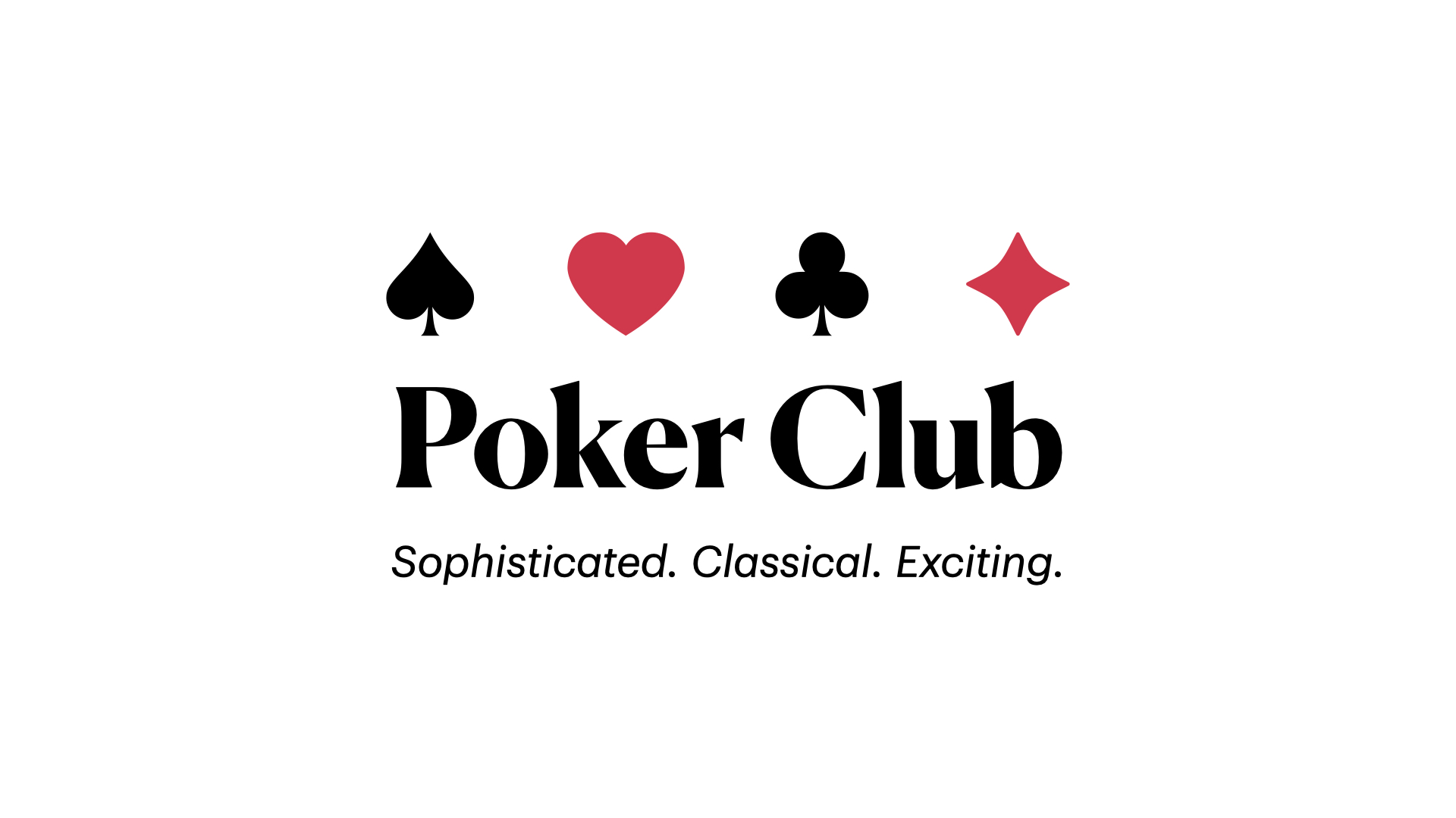 The Poker Club wordmark.